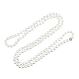 Wrapped Pearl Necklace